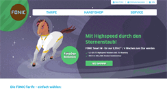 Desktop Screenshot of fonic.de
